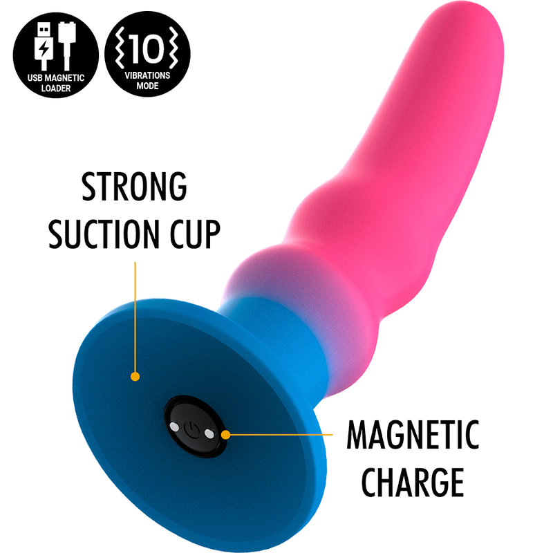 MYTHOLOGY - KUNO UTOPIA DILDO S - VIBRATORE WATCHME COMPATIBILE CON TECNOLOGIA WIRELESS - immagine 4