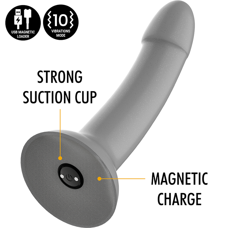 MYTHOLOGY - RUNE MAJESTIC DILDO S - VIBRATEUR WATCHME TECHNOLOGIE SANS FIL COMPATIBLE – Image 2