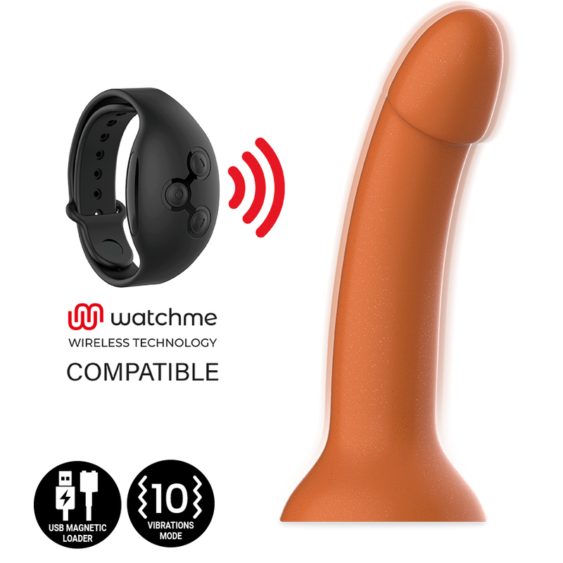 MYTHOLOGY - RUNE ROYAL DILDO M - VIBRATEUR WATCHME TECHNOLOGIE SANS FIL COMPATIBLE – Image 5