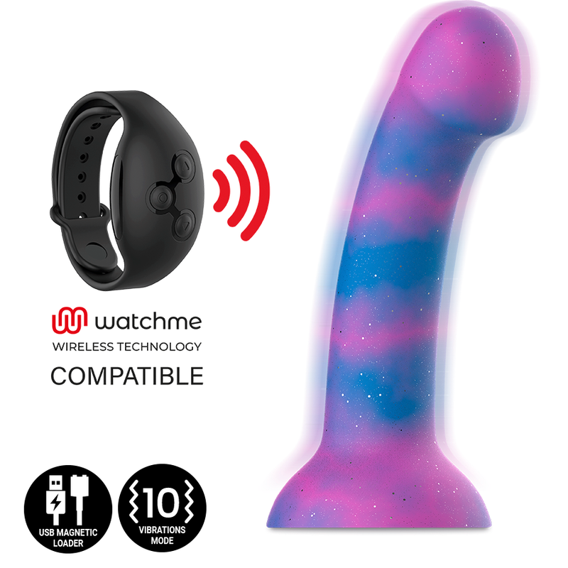 MYTHOLOGY - DION GALACTIC DILDO M - VIBRATEUR WATCHME TECHNOLOGIE SANS FIL COMPATIBLE – Image 2