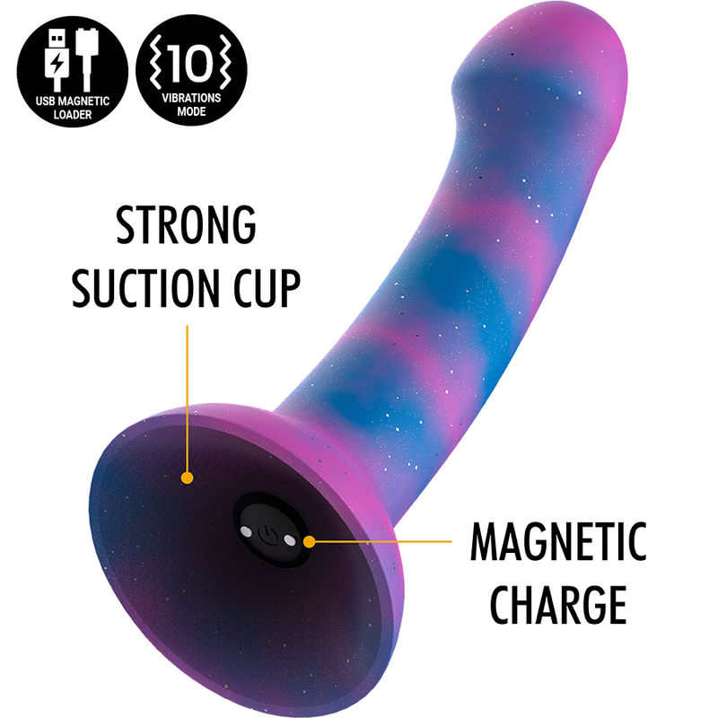 MYTHOLOGY - DION GALACTIC DILDO M - VIBRATEUR WATCHME TECHNOLOGIE SANS FIL COMPATIBLE – Image 3