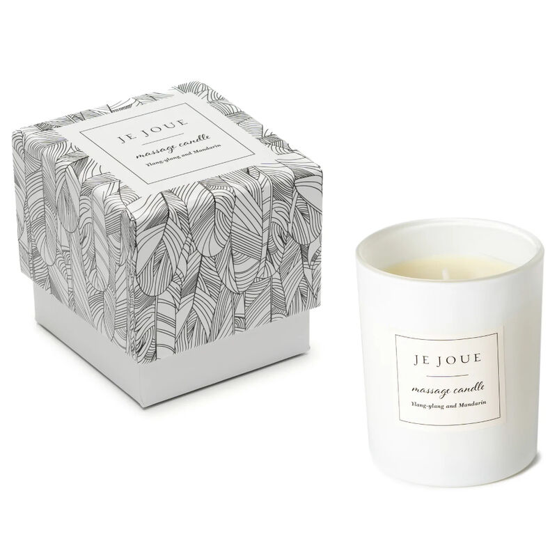 JE JOUE - LUXUS-MASSAGEKERZE - YLANG YLANG & MANDARINE – Bild 3