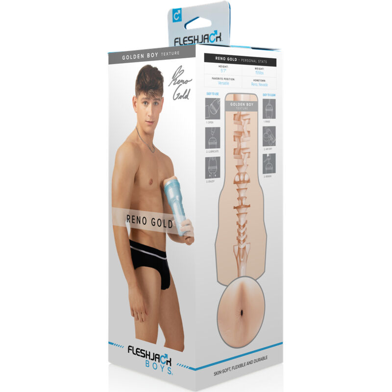 FLESHJACK - RENO GOLD GOLDEN BOY ANO MASTURBADOR - Image 3