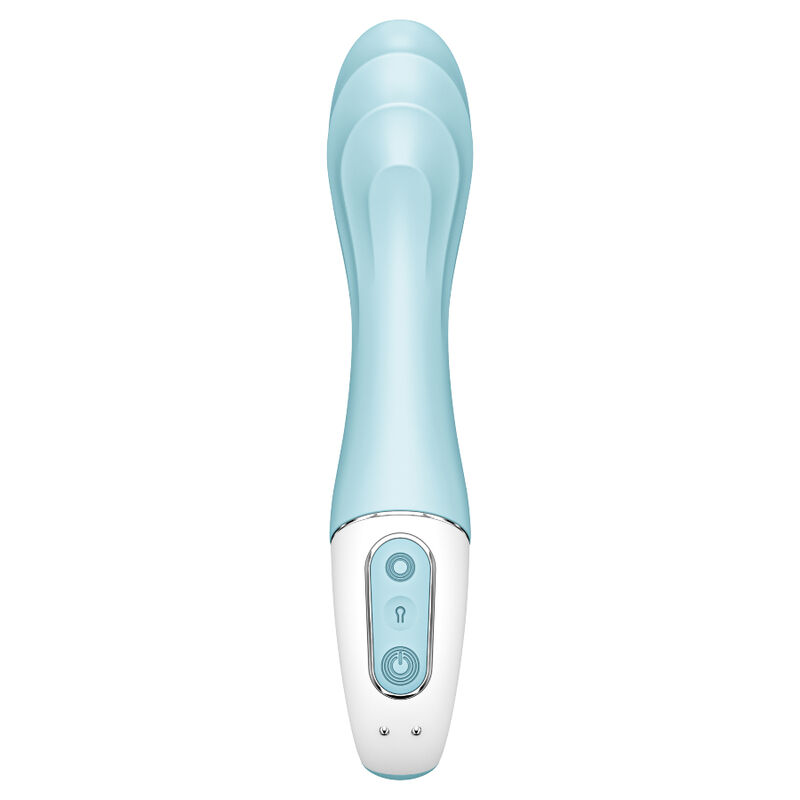 SATISFYER - AIR PUMP VIBRATOR 5+ APP GONFLABLE G-SPOT VIBRATOR BLEU – Image 3