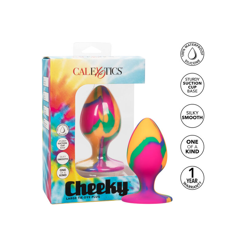 CALEXOTICS - CHEEKY GRAND PLUG ANAL TIE-DYE – Image 5
