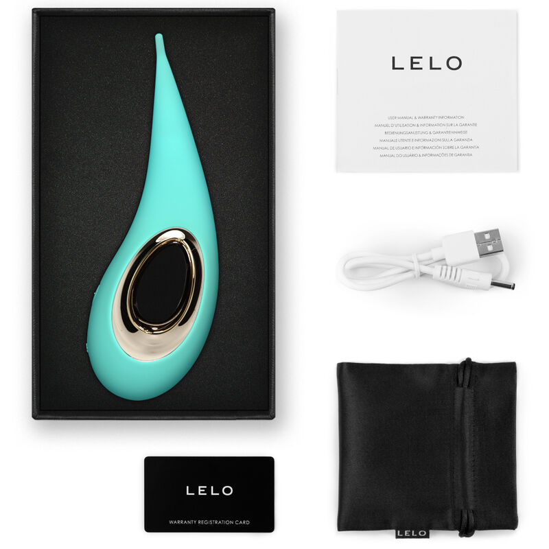 LELO - STIMULATEUR DE CLITORIS DOT - AQUA – Image 2