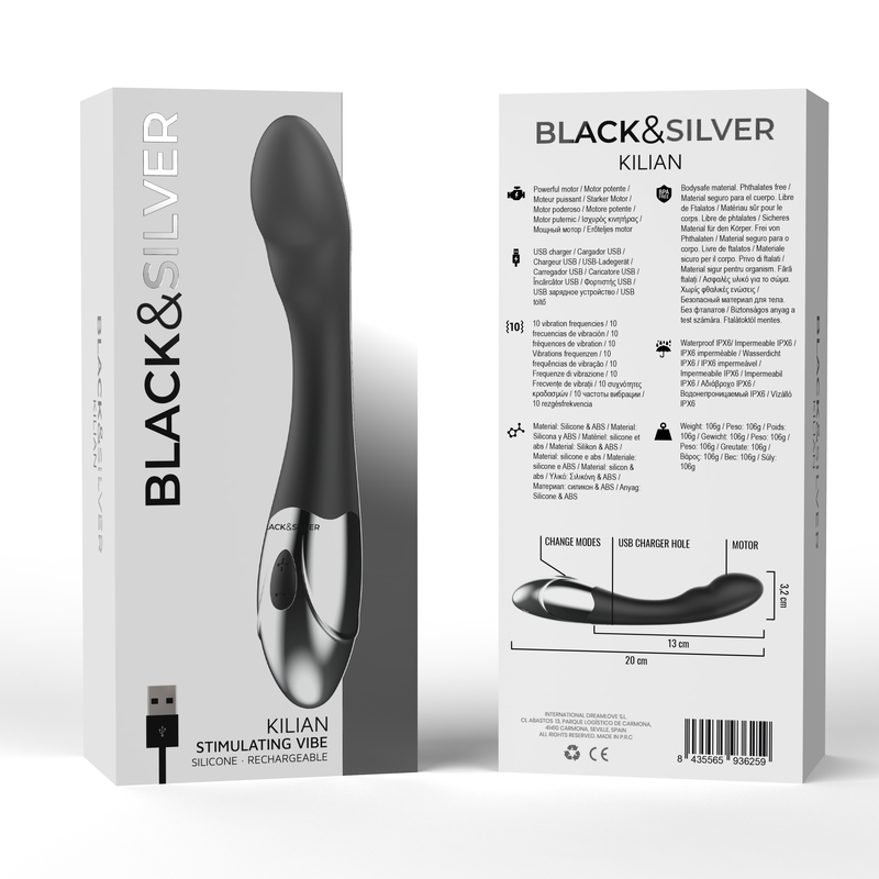 BLACK&SILVER - KILIAN STIMULATING VIBE - Image 6