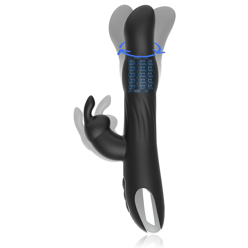 BRILLY GLAM - MOEBIUS VIBROMASSEUR RABBIT ET ROTATIF + TÉLÉCOMMANDE WATCHME – Image 8