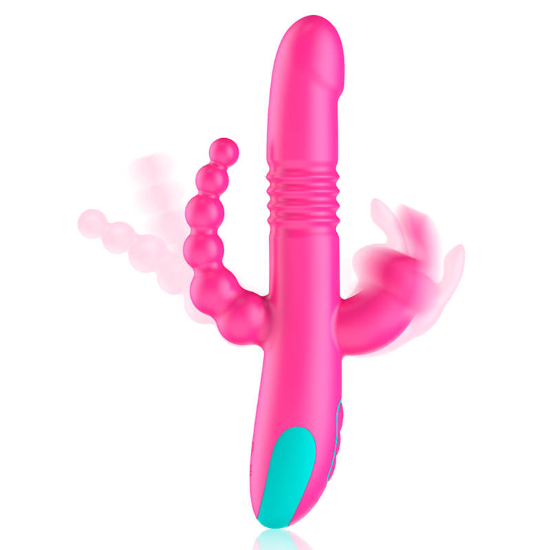 HAPPY LOKY - DONALD TRIPLE STIMULATION: ANAL, G-SPOT & CLITORIS + WATCHME REMOTE CONTROL - Image 4