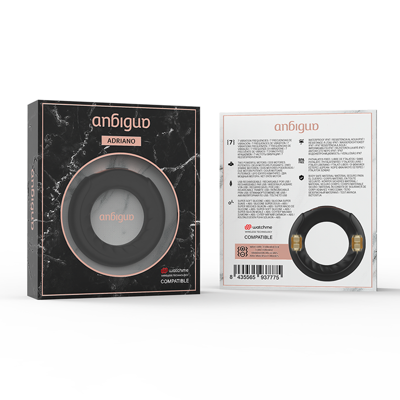 ANBIGUO - ADRIANO ANEL VIBRATÓRIO + CONTROLO REMOTO WATCHME - Image 7