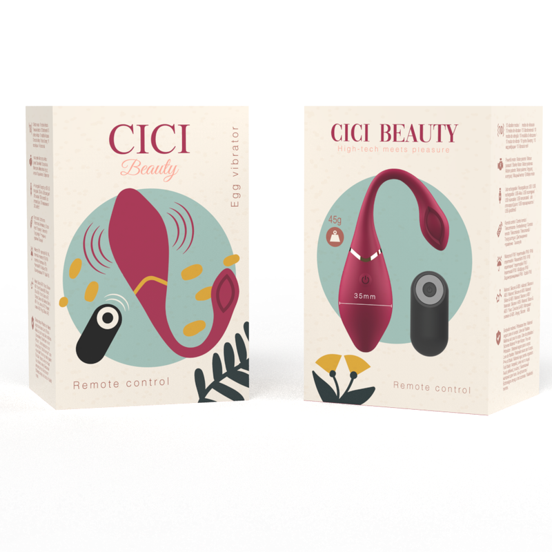 CICI BEAUTY - PREMIUM SILICONE UOVO VIBRATORE TELECOMANDO - immagine 2