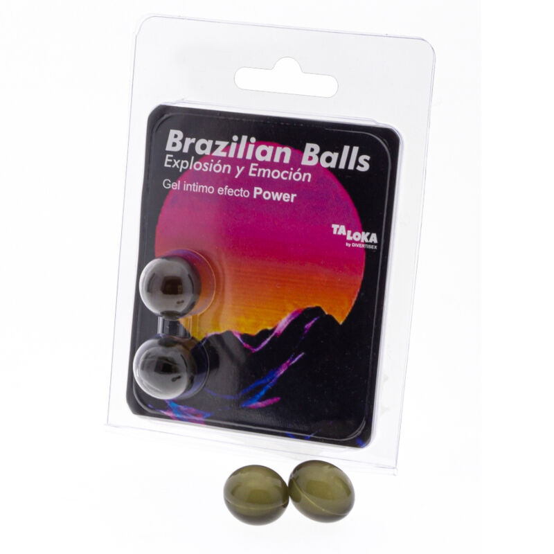 TALOKA - 2 BALLES BRÉSILIENNES GEL EXCITANANT EFFET PUISSANT – Image 2