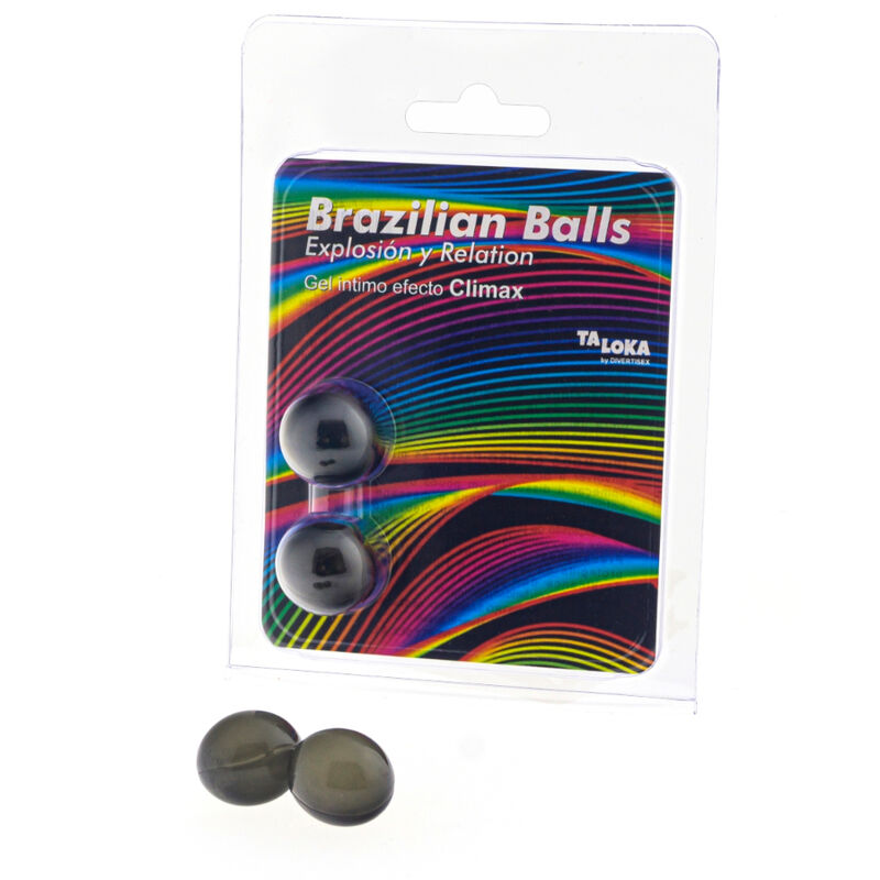 TALOKA - 2 SFERE BRASILIANE CLIMAX EFFETTO EMOZIONANTE GEL - immagine 2