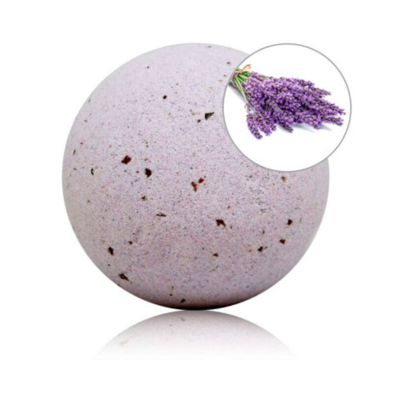 TALOKA - BOMBE DE BAIN PARFUMÉE LAVANDE ET PÉTALES DE ROSE – Image 2