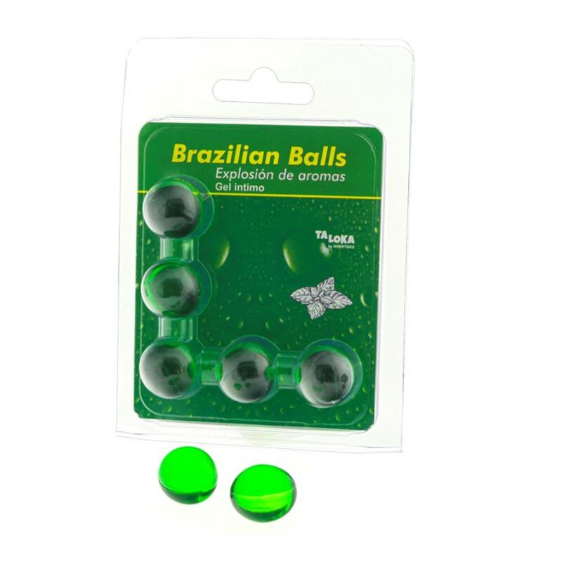 TALOKA - 5 PALLINE BRASILIANE GEL INTIMO MENTA - immagine 2