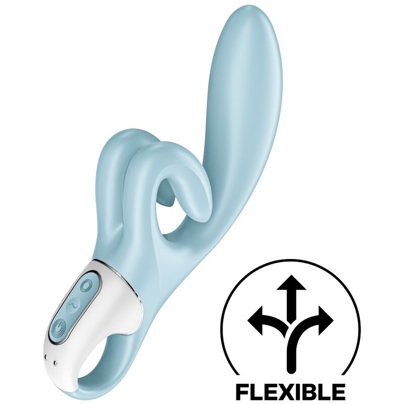 SATISFYER - VIBRATION DE LAPIN TOUCH ME BLEU – Image 3