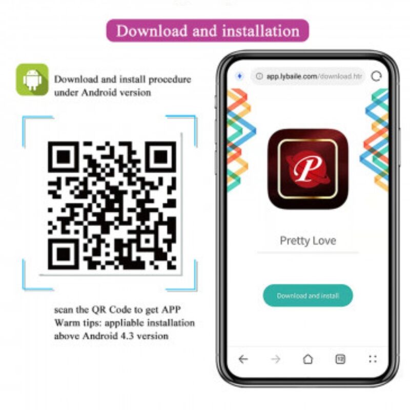 PRETTY LOVE - APPLICATION GRATUITE CATALINA MASSAGER LILAS – Image 4
