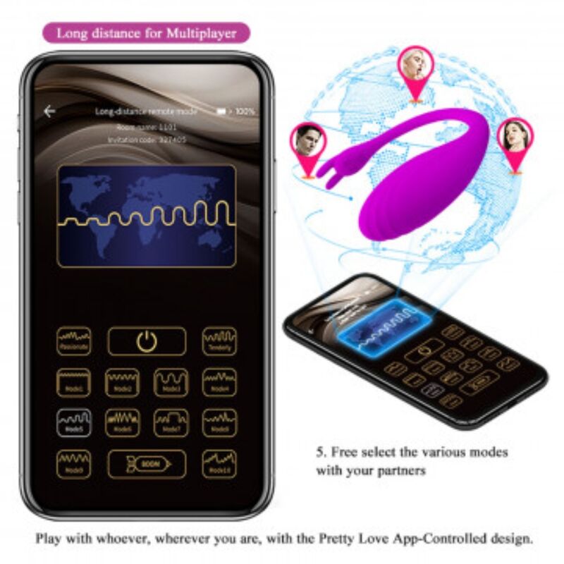 PRETTY LOVE - APPLICATION GRATUITE CATALINA MASSAGER LILAS – Image 3