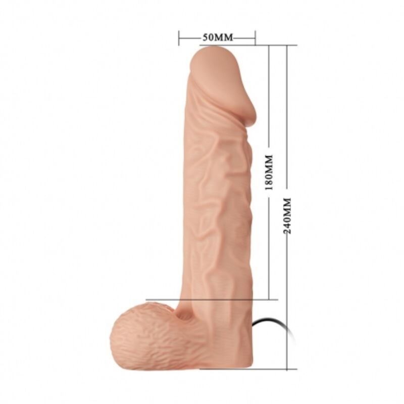 BAILE - ULTRA PASSIONATE HARNESS 24 CM NATURAL - Imagen 5