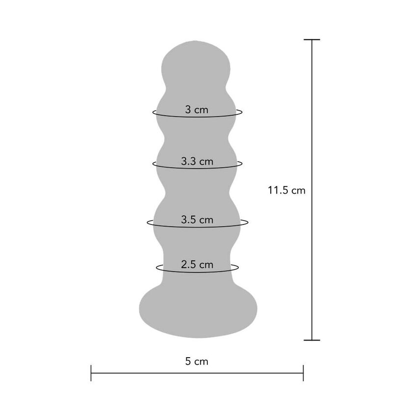 TOYJOY - BUTTOCKS THE RADIANT GLASS BUTTPLUG - Imagen 7