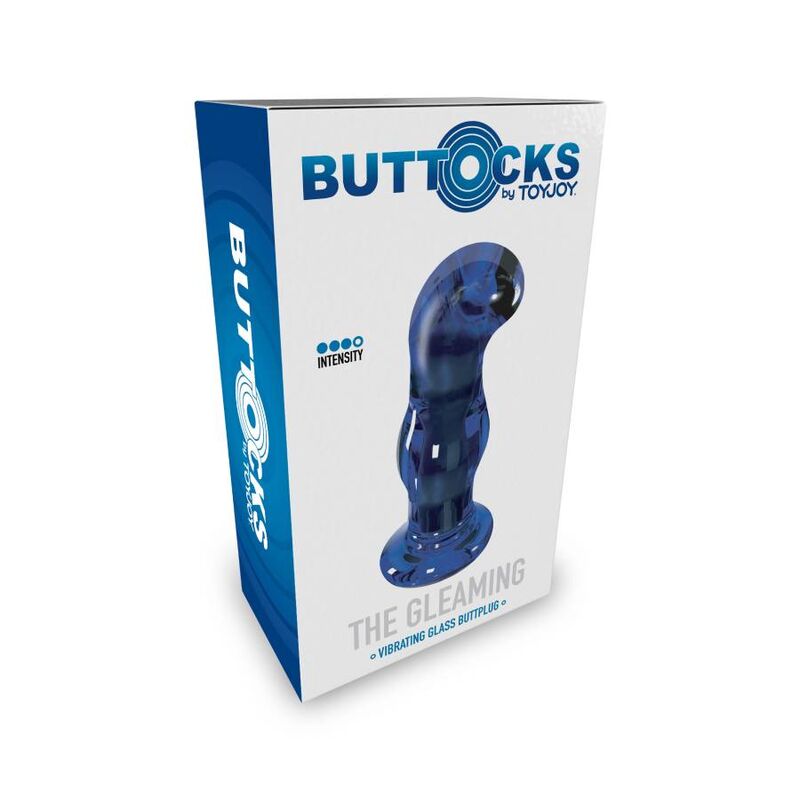 TOYJOY - THE GLEAMING BUTTPLUG IN VETRO VIBRANTE - immagine 6