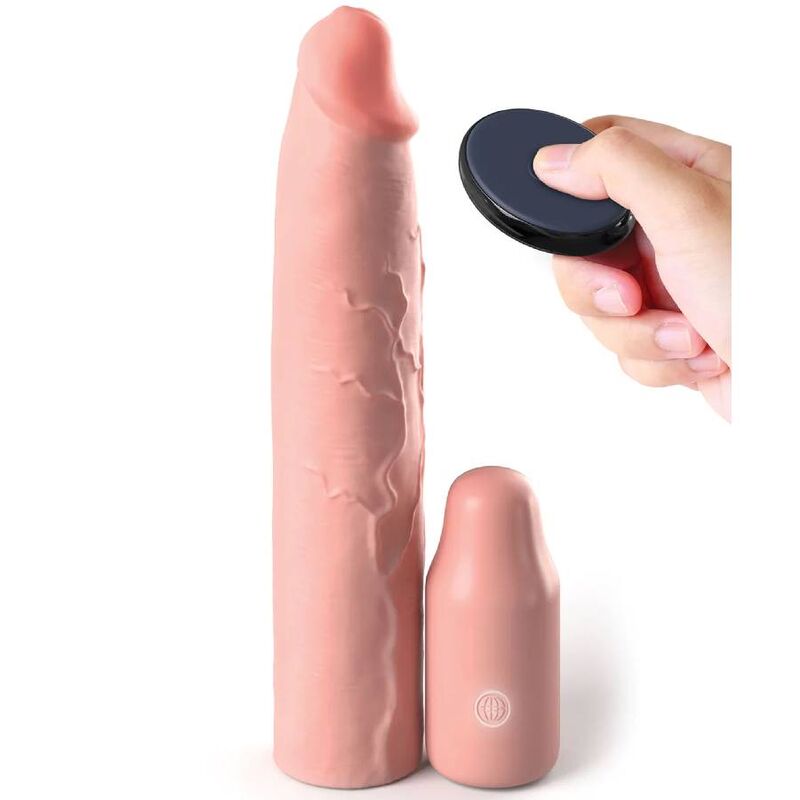 FANTASY X- TENSIONS - PIPEDREAMS SLEEVE 22,86 CM + 7,62 CM PLUG REMOTE SKIN - immagine 3