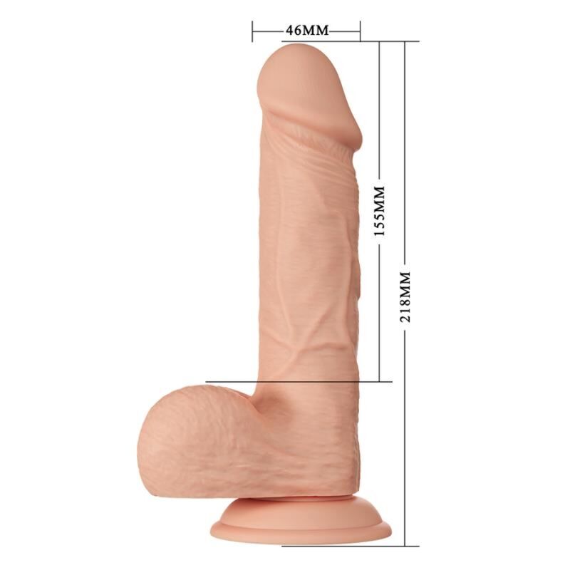 BAILE - BELLE RENCONTRE BAHAMUT GODE RÉALISTE FLEXIBLE 21.8 CM NATUREL – Image 7