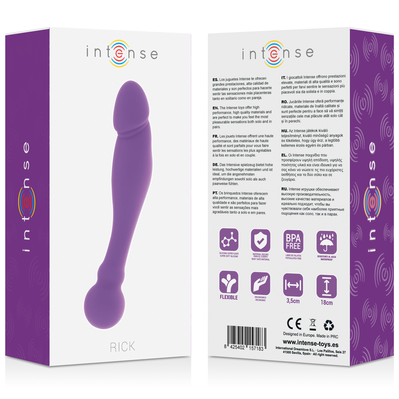 INTENSE - SILICONE RICK DUAL LILAS – Image 4