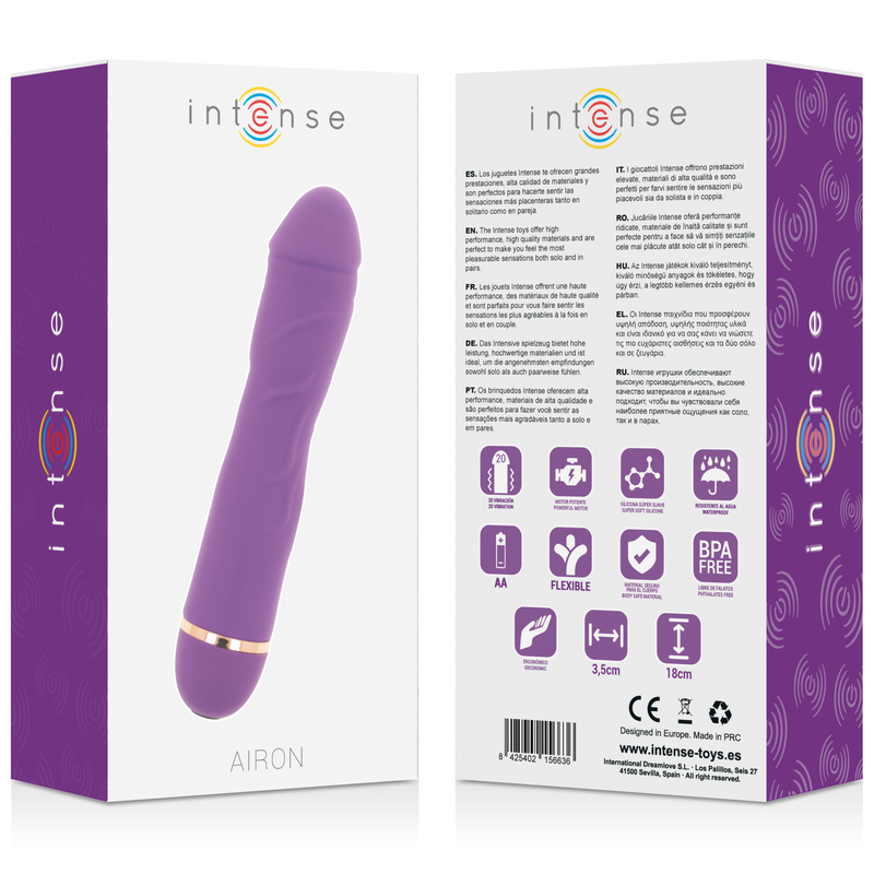 INTENSE - AIRON 20 VELOCIT SILICONE LILLA - immagine 3