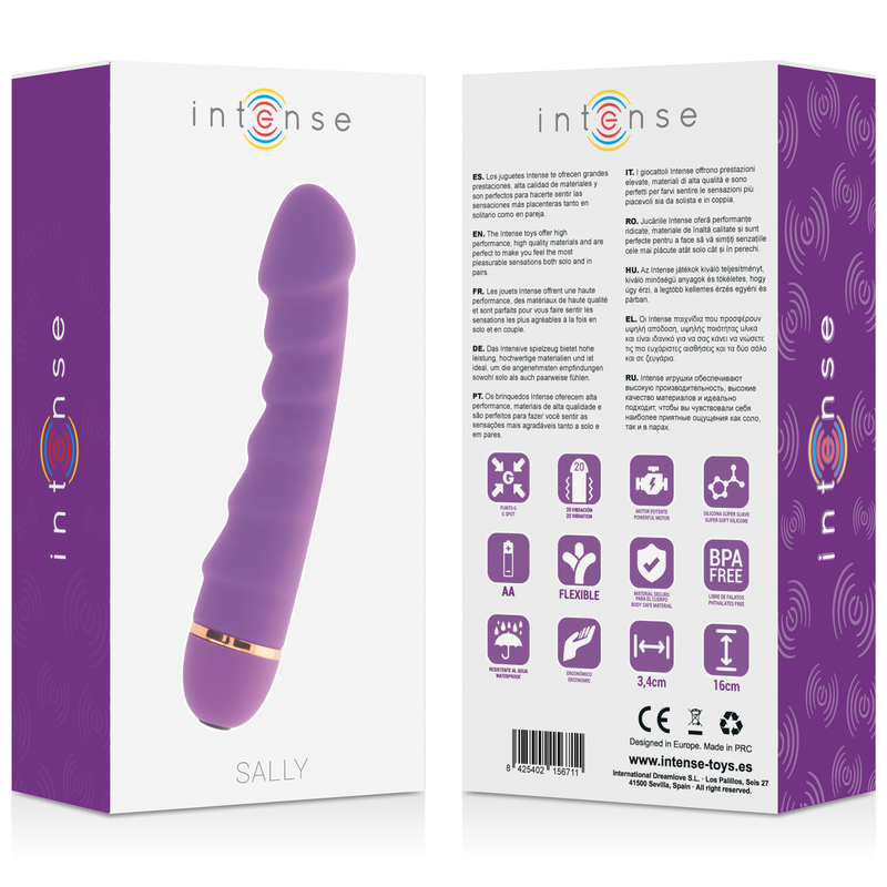INTENSE - SALLY 20 VELOCIDADES SILICONE LILAC - Image 2