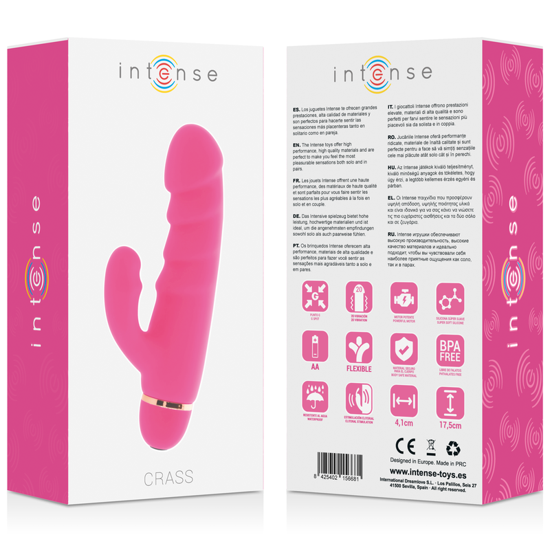 INTENSE - ROSA SILICONE CRASS 20 VELOCIT - immagine 5