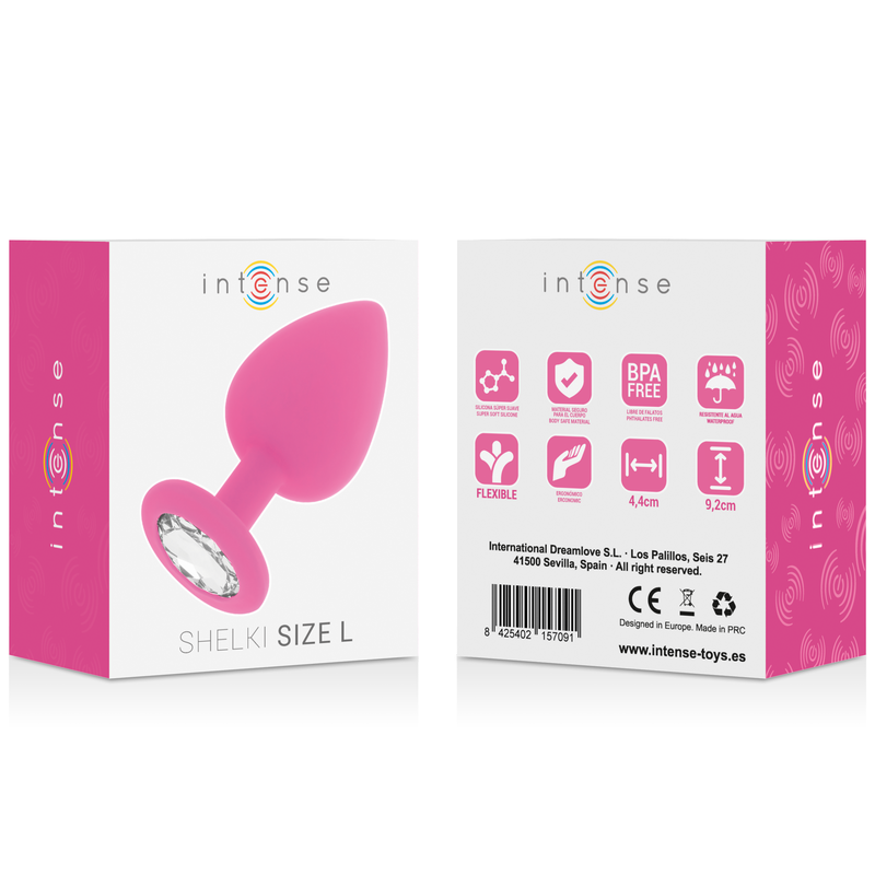 INTENSE - SHELKI L PLUG ANAL FÚCSIA - Image 2