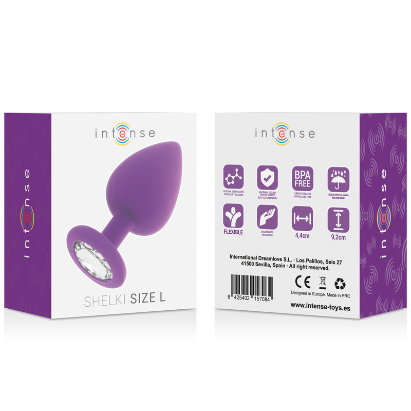INTENSE - SHELKI L PLUG ANAL LILA - Imagen 4