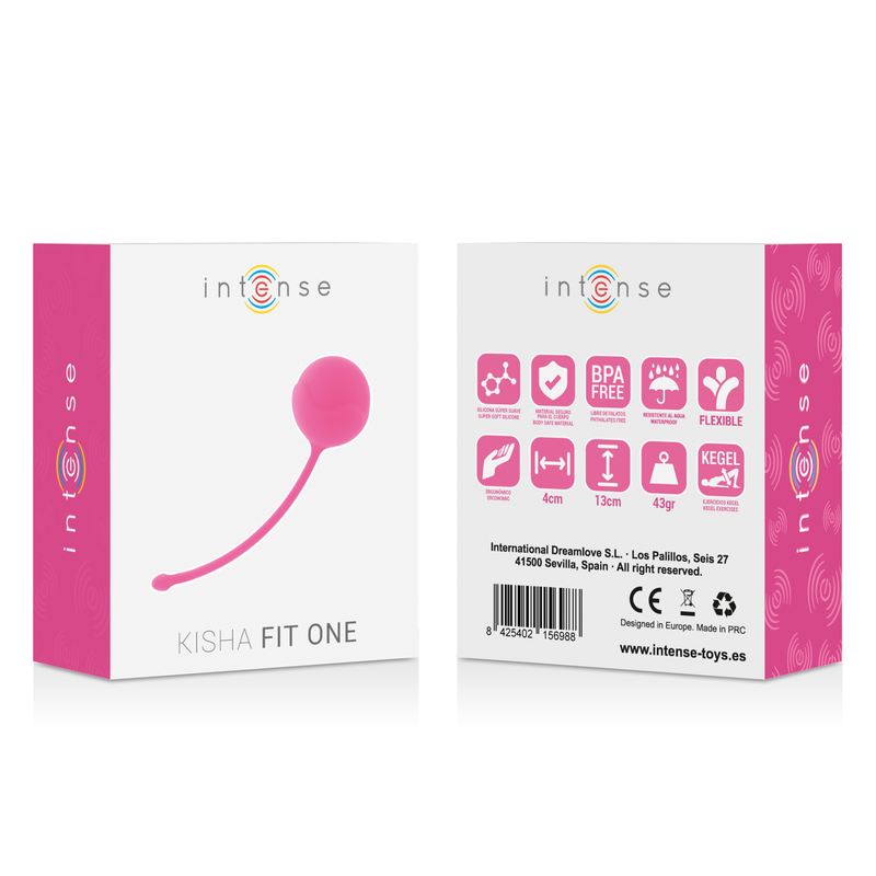 INTENSE - KISHA FIT ONE SILICONE KEGEL FUCHSIA – Image 2