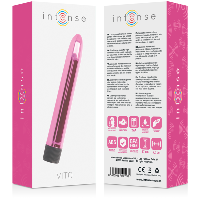 INTENSE - VIBRADOR VITO ROSA - Image 3