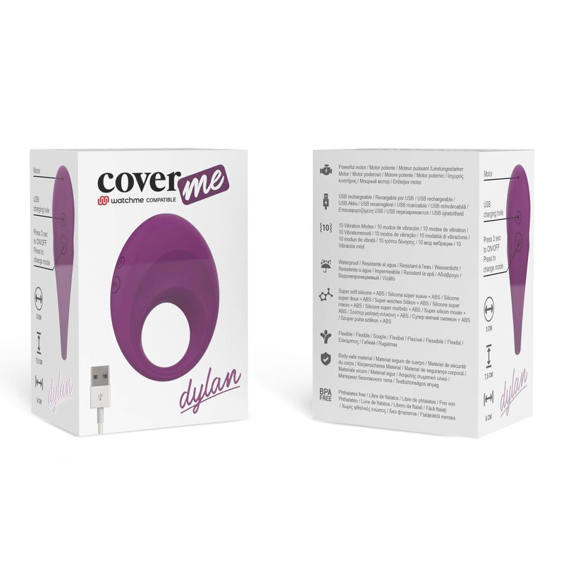 COVERME - DYLAN ANILLO RECARGABLE + MANDO CONTROL REMOTO WATCHME - Imagen 6