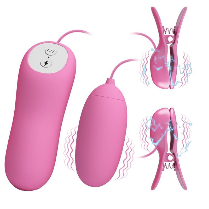 PRETTY LOVE - PINA COM VIBRAO E ELETROSHOCK ROSA - Image 9