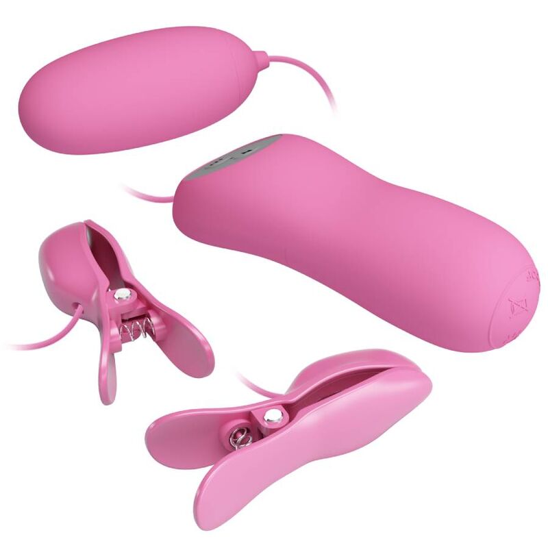 PRETTY LOVE - PINA COM VIBRAO E ELETROSHOCK ROSA - Image 2