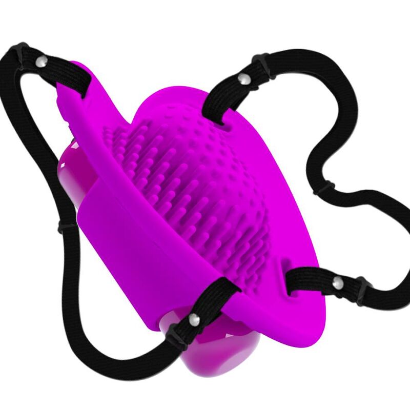 PRETTY LOVE - HEARTBEAT CLITORIS MASSAGER 10 VIBRATIONSMODI LILA – Bild 3