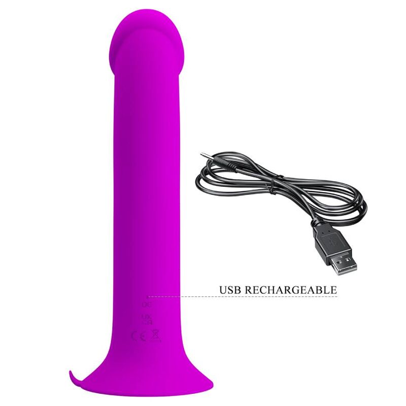 PRETTY LOVE - VIBRATEUR MURRAY ET STIMULATEUR DE POINT G VIOLET – Image 8