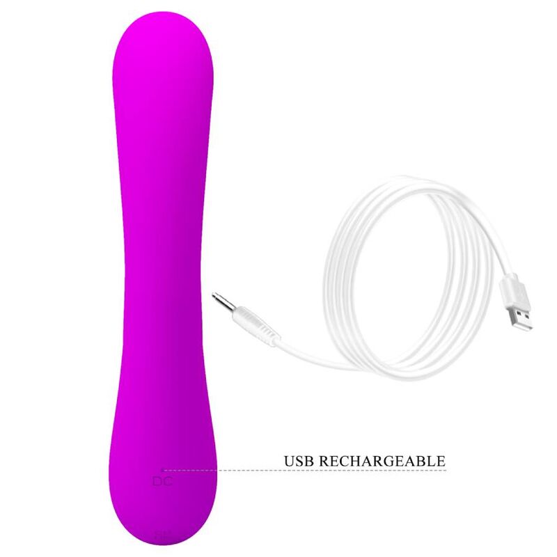 PRETTY LOVE - VIBRATEUR ET SUCCION CLITORISÉ EN SILICONE SINCÈRE VIOLET – Image 3