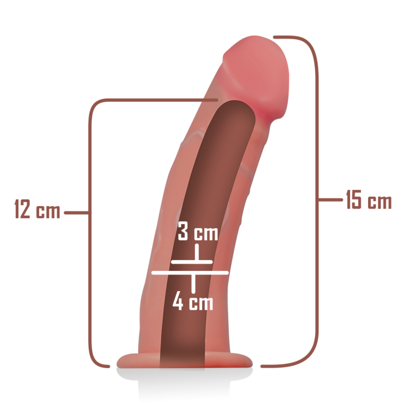 INTENSE - HARNAIS CREUX AVEC GODE 16 X 3 CM – Image 5