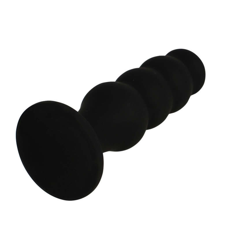 BLACK&SILVER - PLUG ANAL EN SILICONE SCOTT PREMIUM NOIR – Image 3