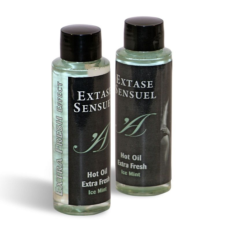 EXTASE SENSUAL - ÓLEO DE MASSAGEM COM EFEITO GELO EXTRA FRESCO 100 ML - Image 2