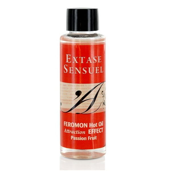 EXTASE SENSUAL - MASSAGEÖL MIT WRMEEFFEKT UND PASSIONSFRUCHT PHEROMONEN 100 ML – Bild 2