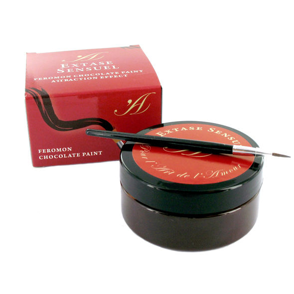 EXTASE SENSUAL - PINTURA CORPORAL DE CHOCOLATE EFECTO ATRACCION 50 ML - Imagen 4