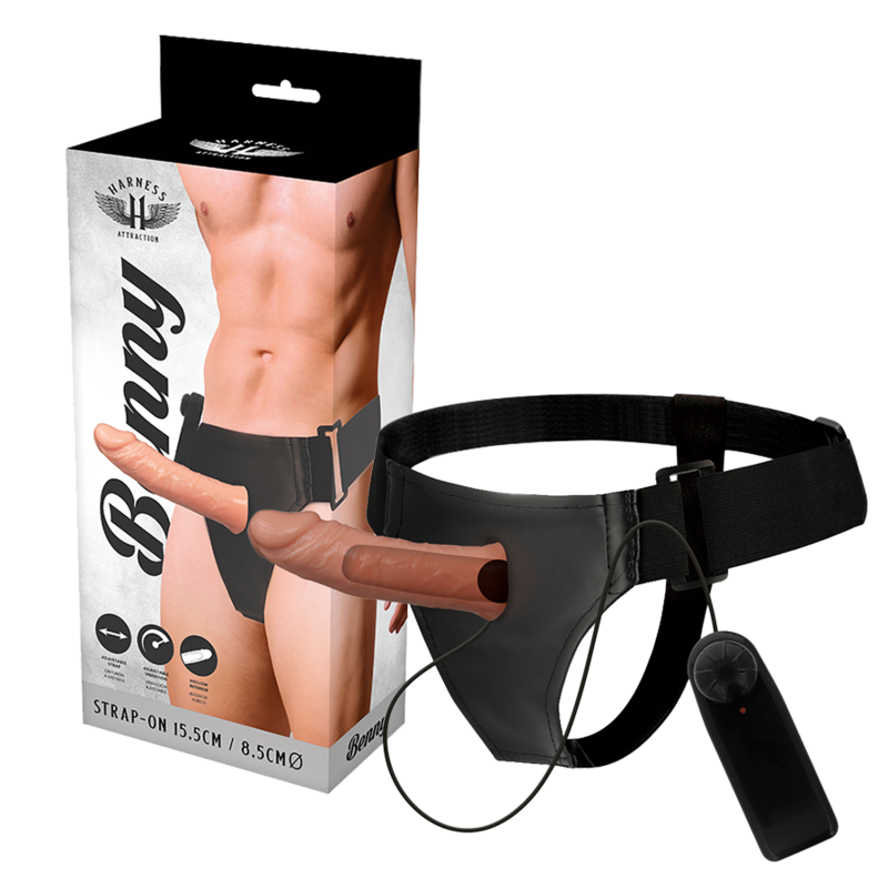 HARNESS ATTRACTION - RNES CREUX BENNY AVEC VIBRATEUR 15 CM -O- 4.5 CM – Image 7