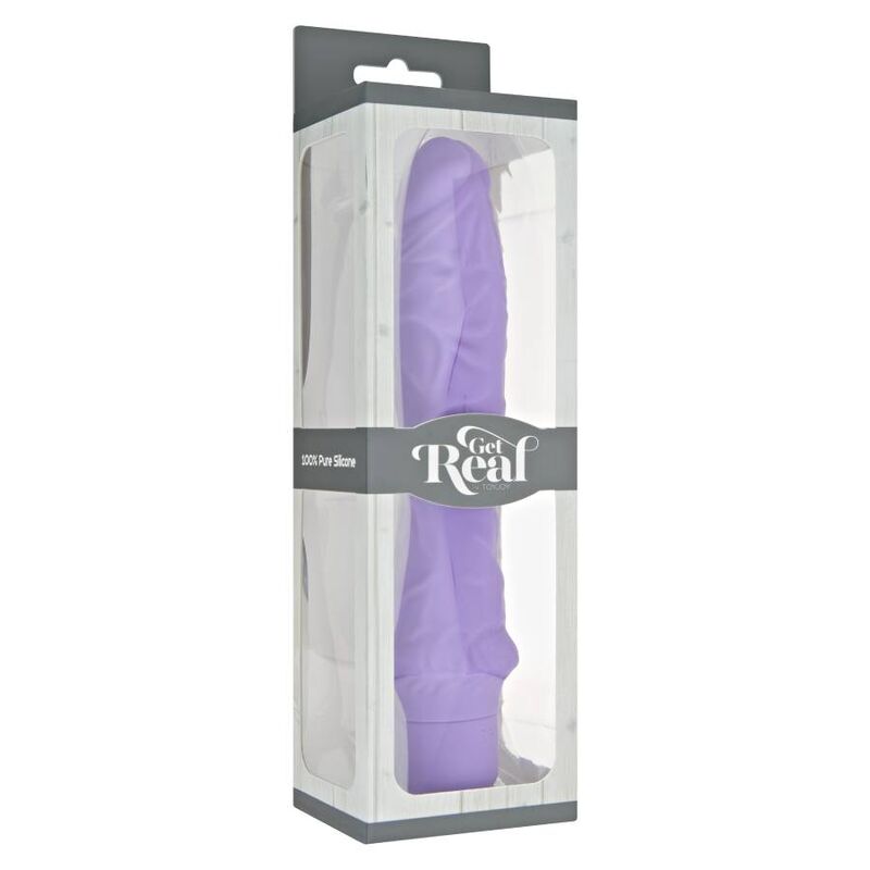 GET REAL - GRAND VIBRATEUR CLASSIQUE VIOLET – Image 3
