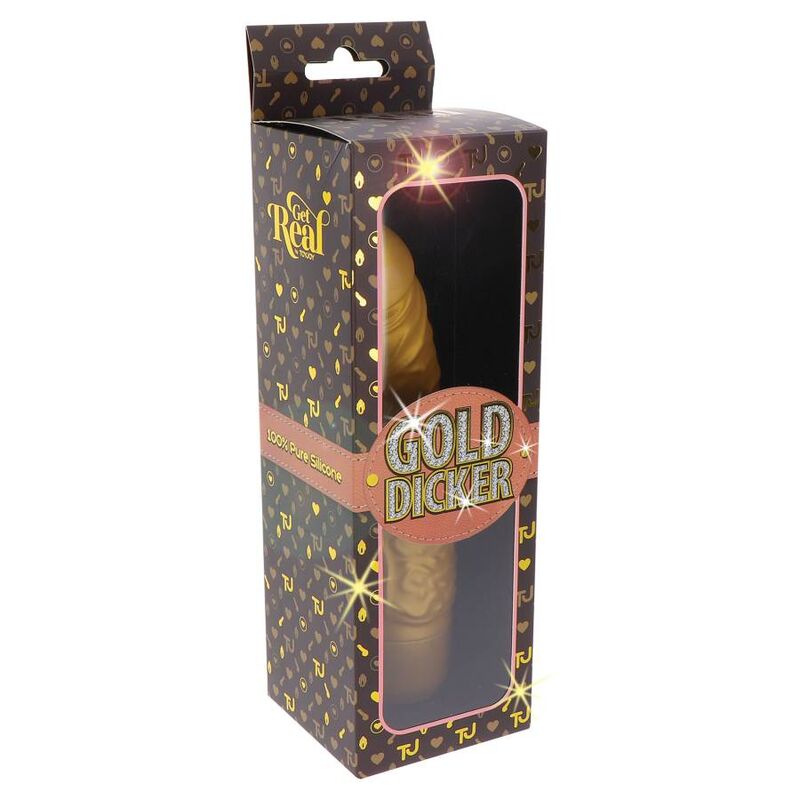 GET REAL - GOLD DICKER STIM VIBRATEUR OR – Image 7