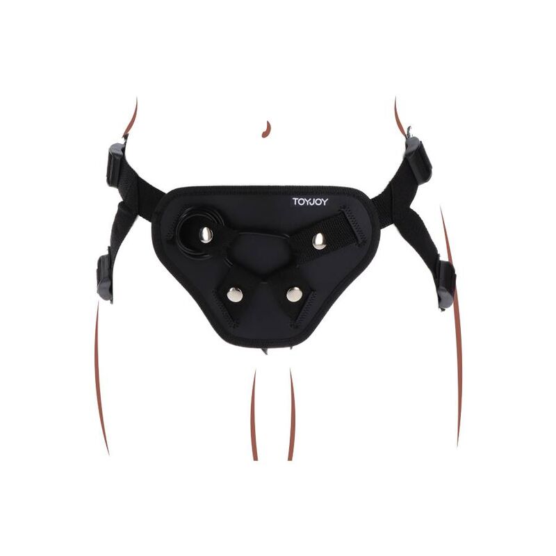 GET REAL - STRAP-ON-DELUXE-GURT SCHWARZ – Bild 7